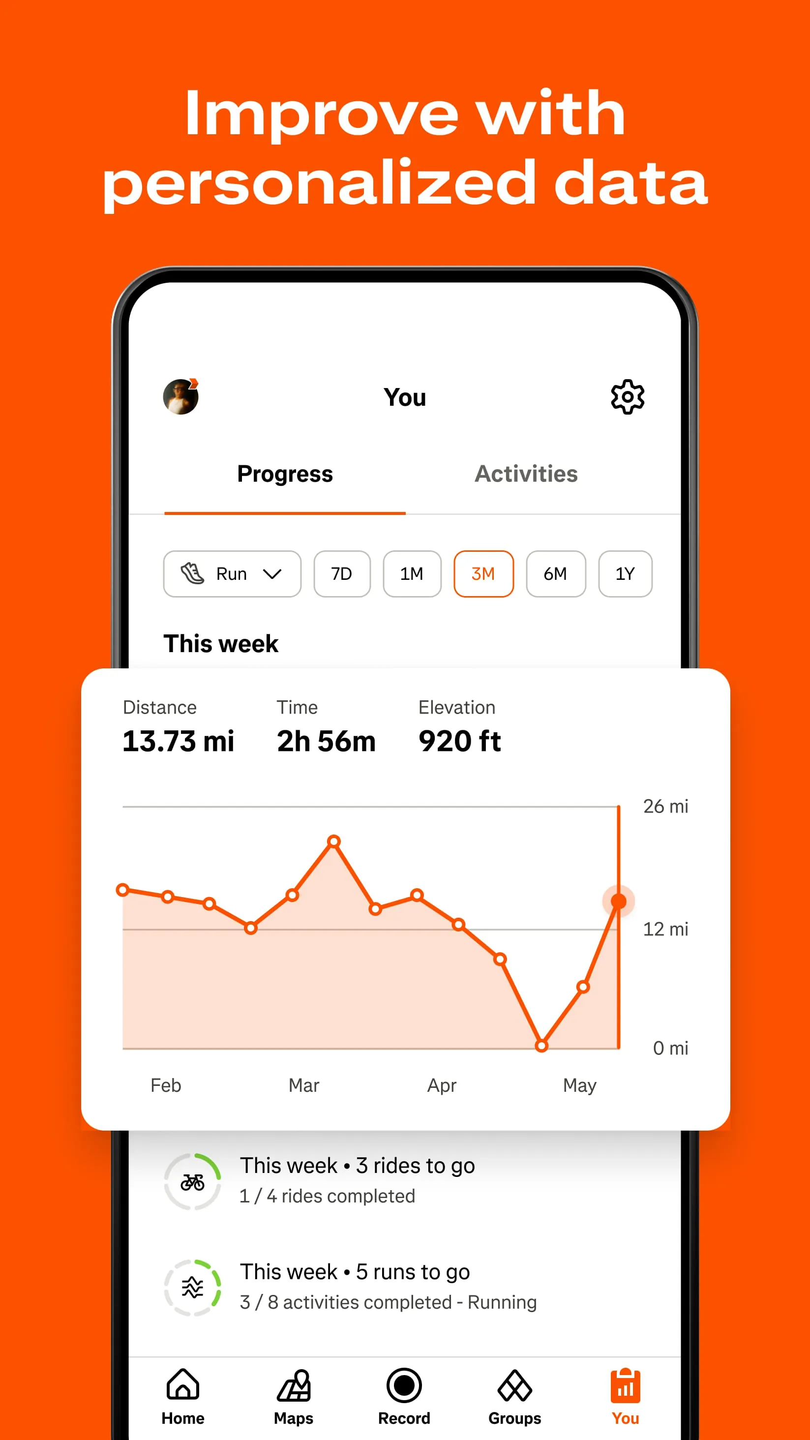 Strava: Run, Bike, Hike