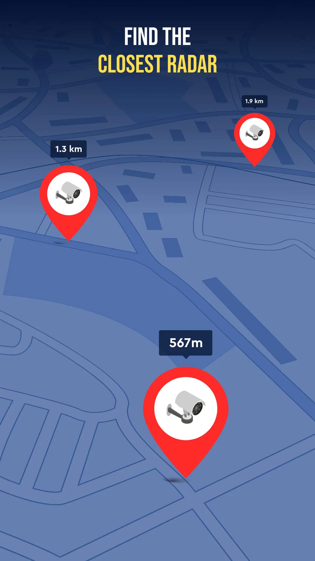 Radar Map, Radar Detector, HUD