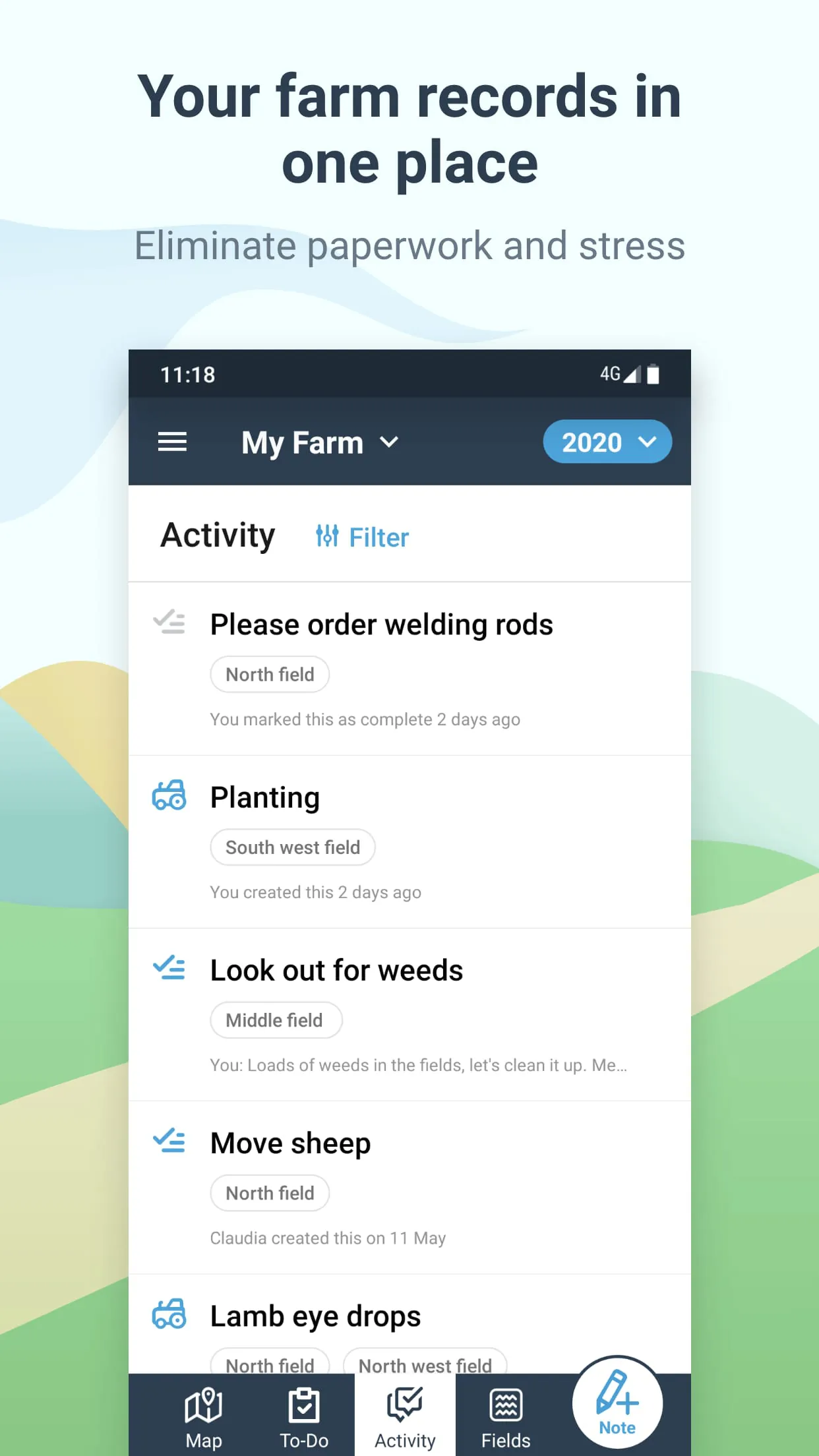 fieldmargin: manage your farm