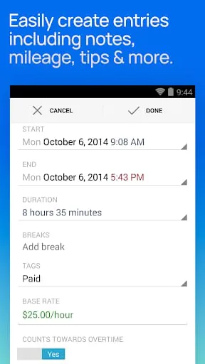 Hours Tracker Time Tracking