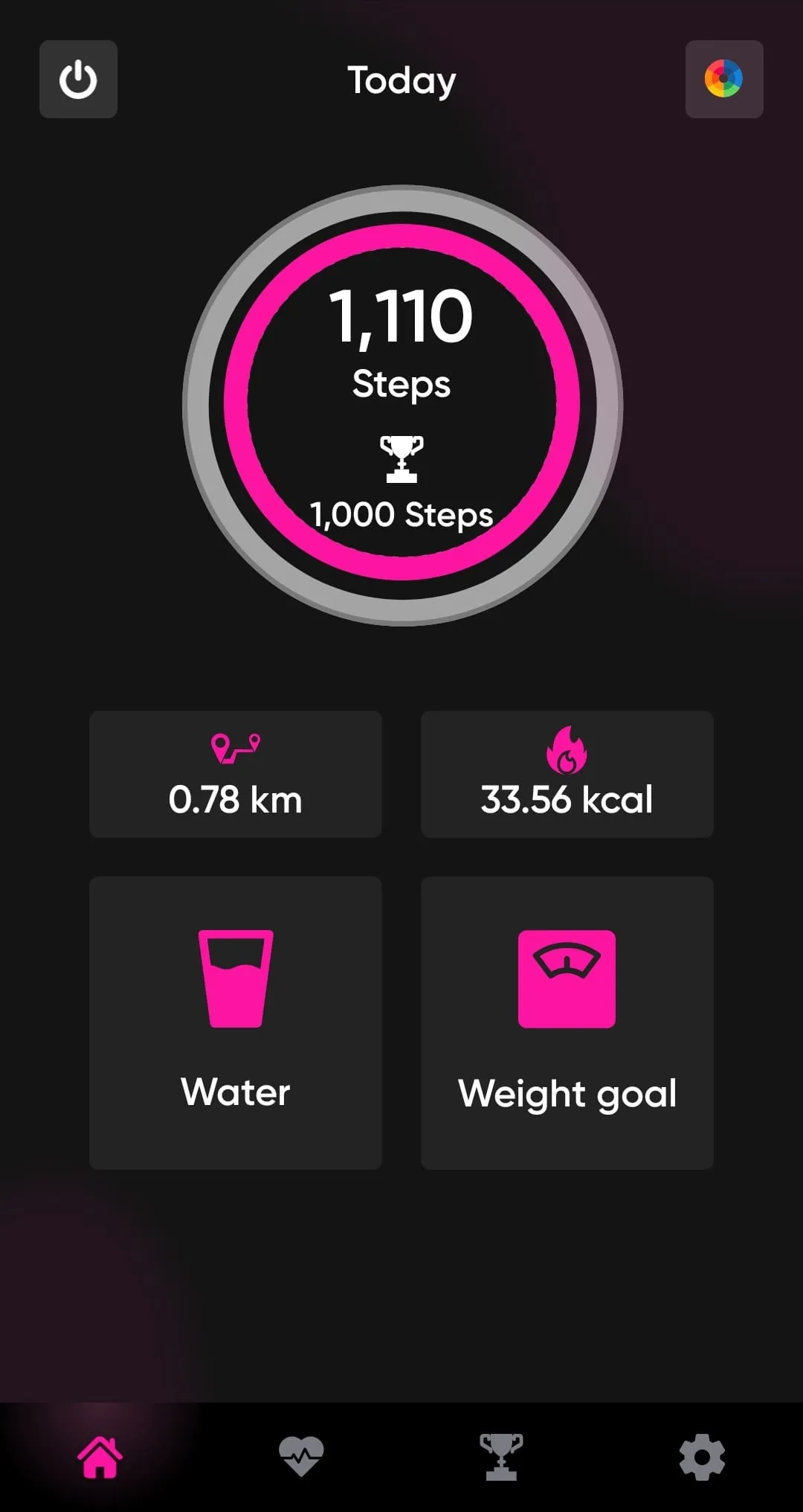 Pedometer & Calorie Counter