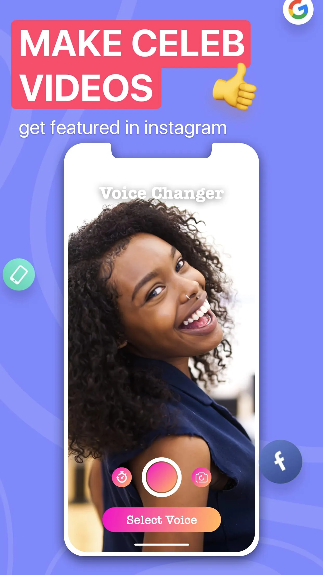Voicer Celebrity Voice Changer