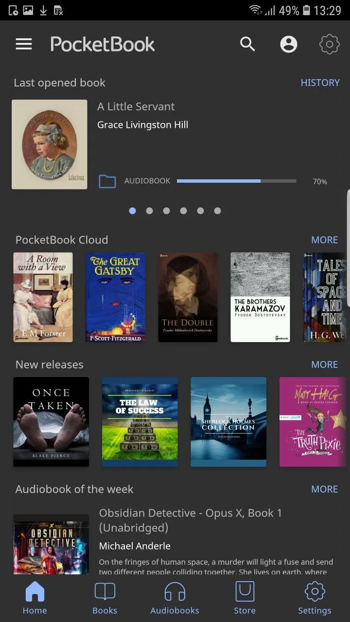 PocketBook reader - any books