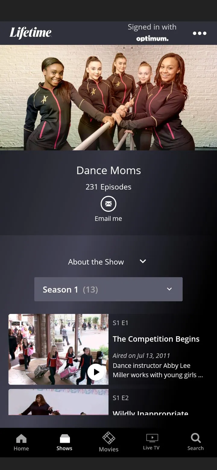 Lifetime: TV Shows & Movies