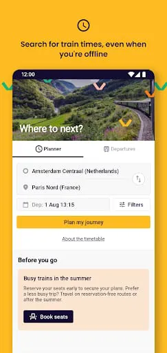 Eurail/Interrail Rail Planner