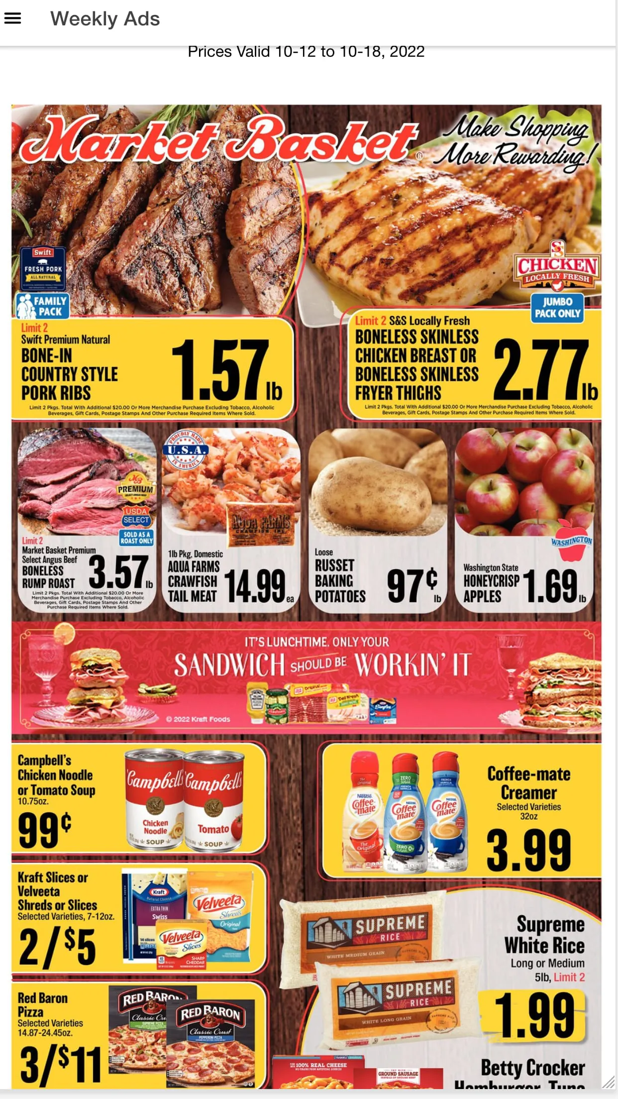 Market Basket TX-LA