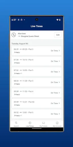 ScotRail Train Times & Tickets