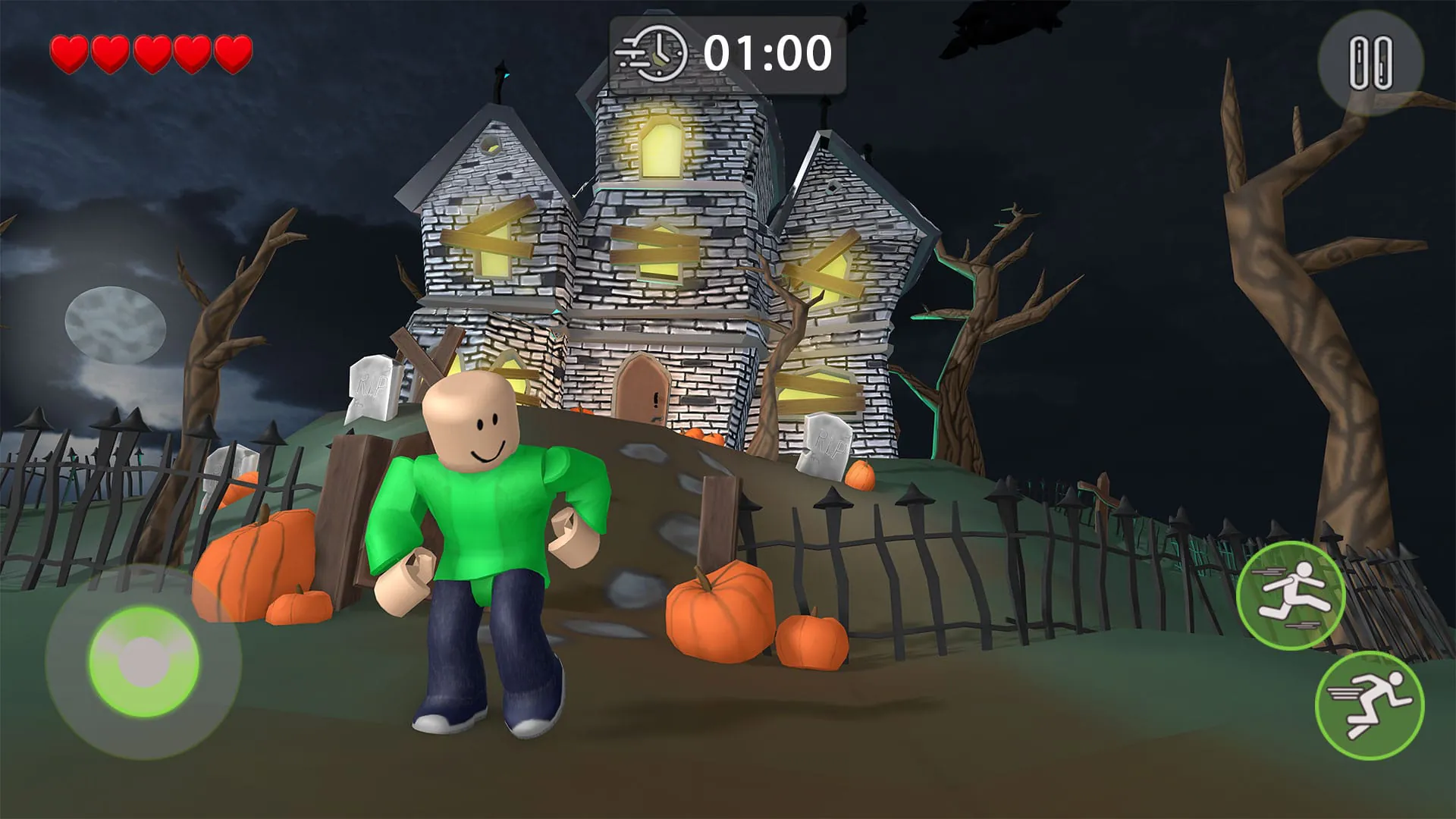 Baldy Hunted House Escape