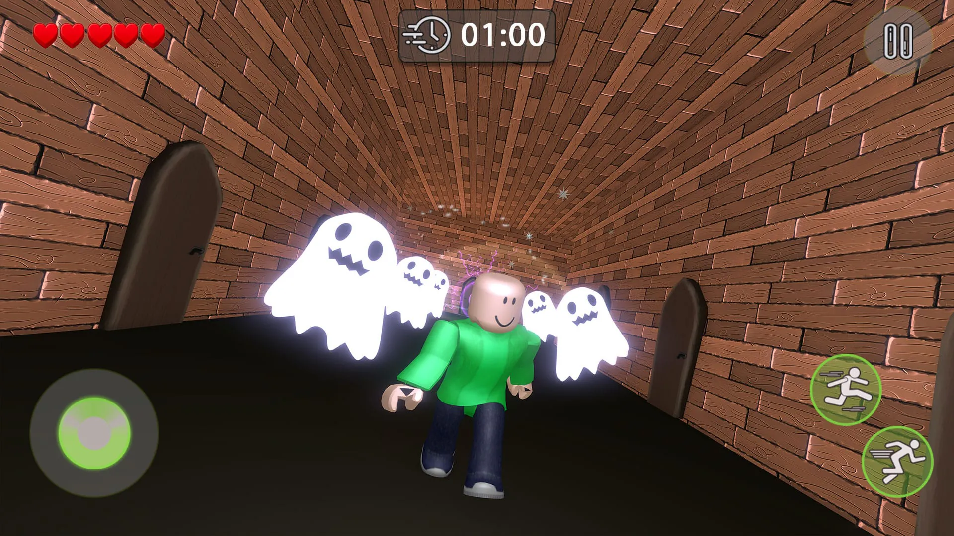 Baldy Hunted House Escape
