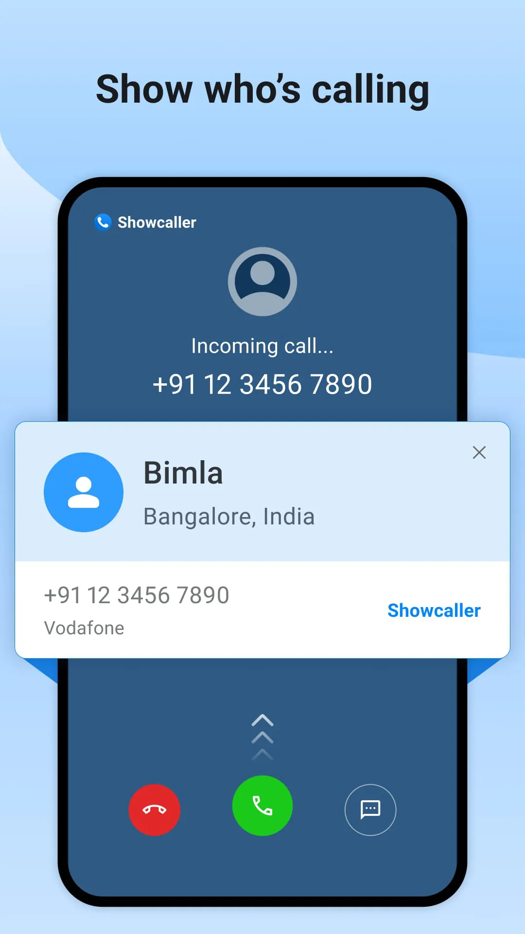Showcaller: Caller ID & Block