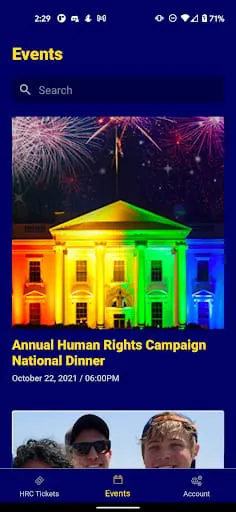 HRC Tickets