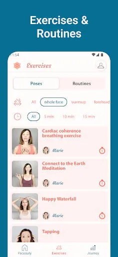 Faceauty: Face Yoga Exercise