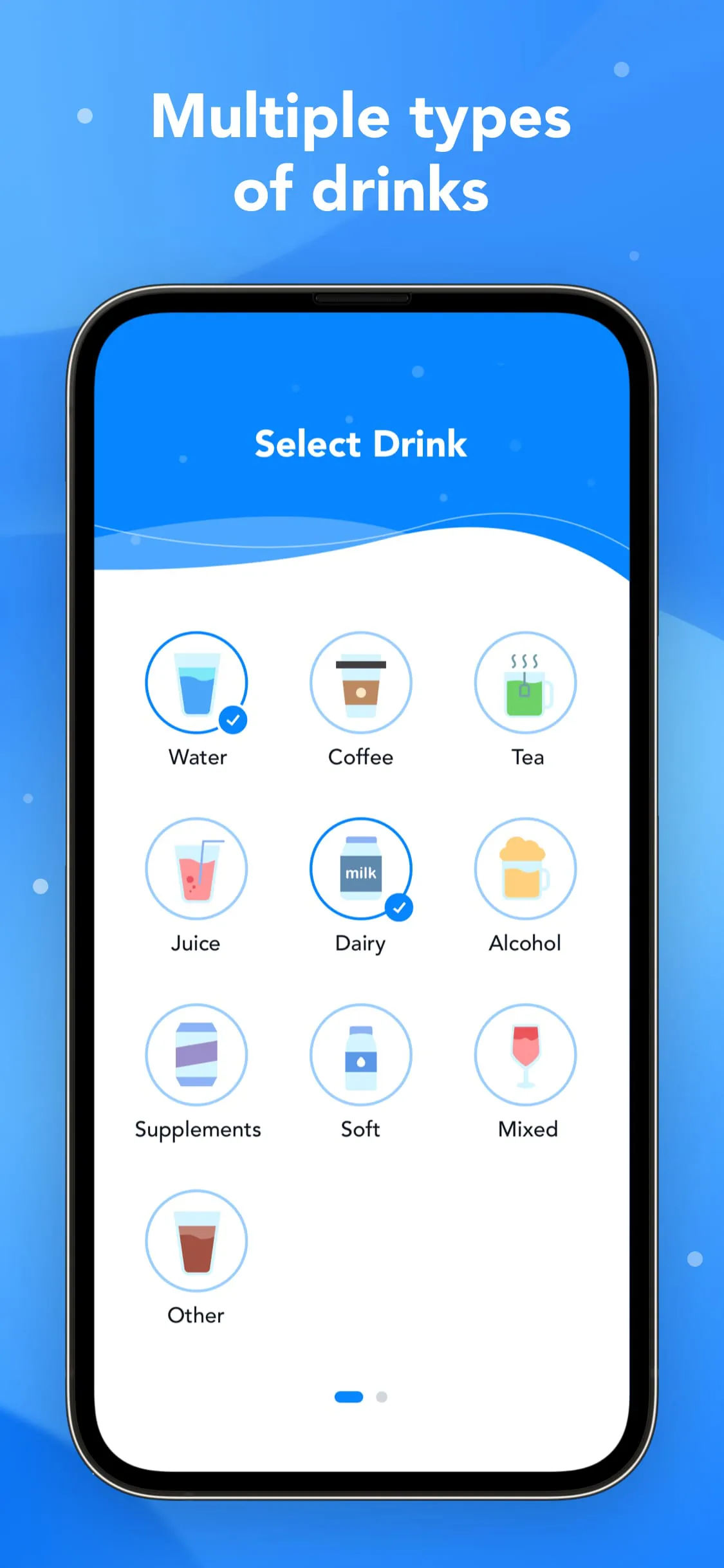Water Tracker and Drink Alarm