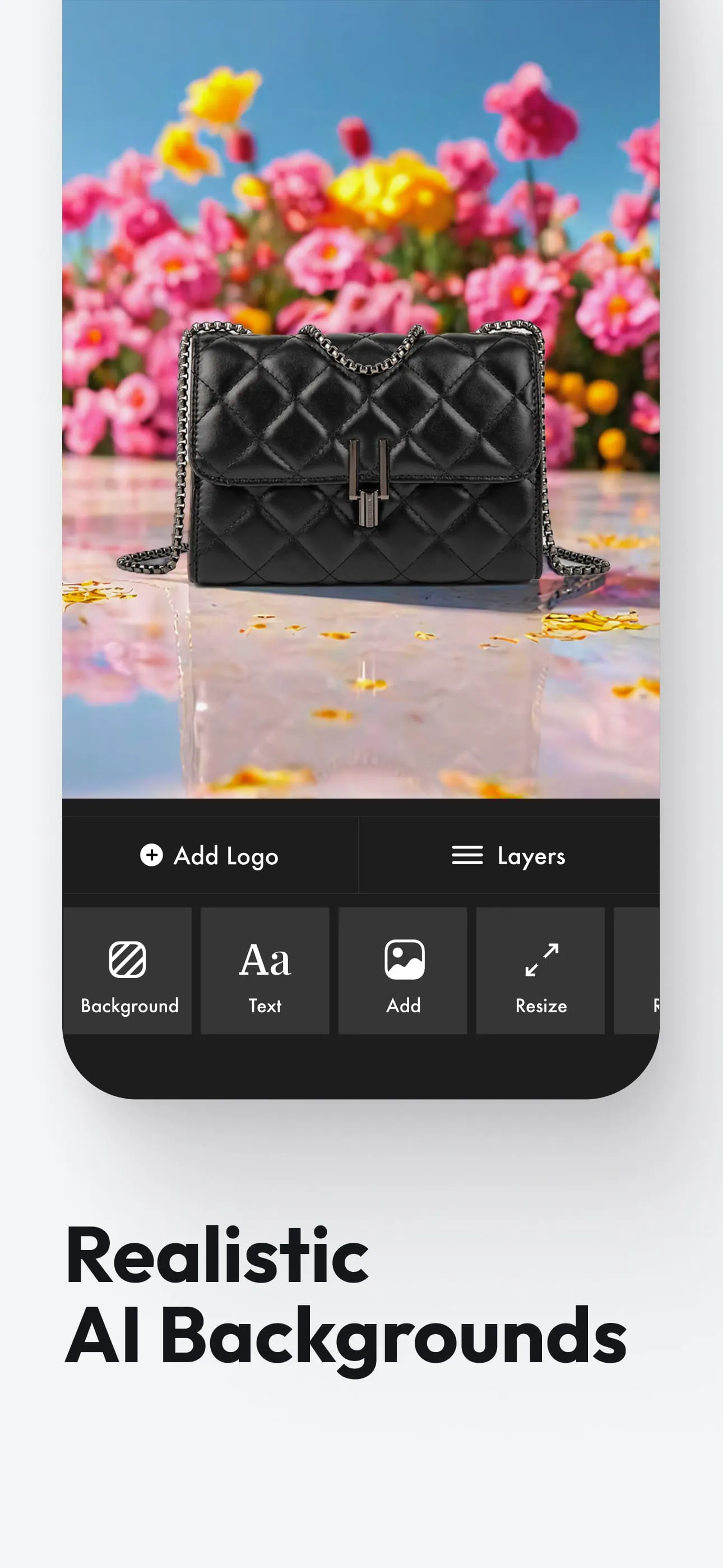Blend AI Logo Background Maker