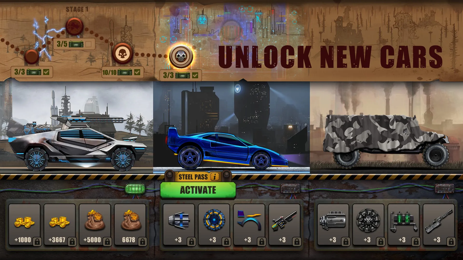 Zombie Hill Racing: Earn Climb