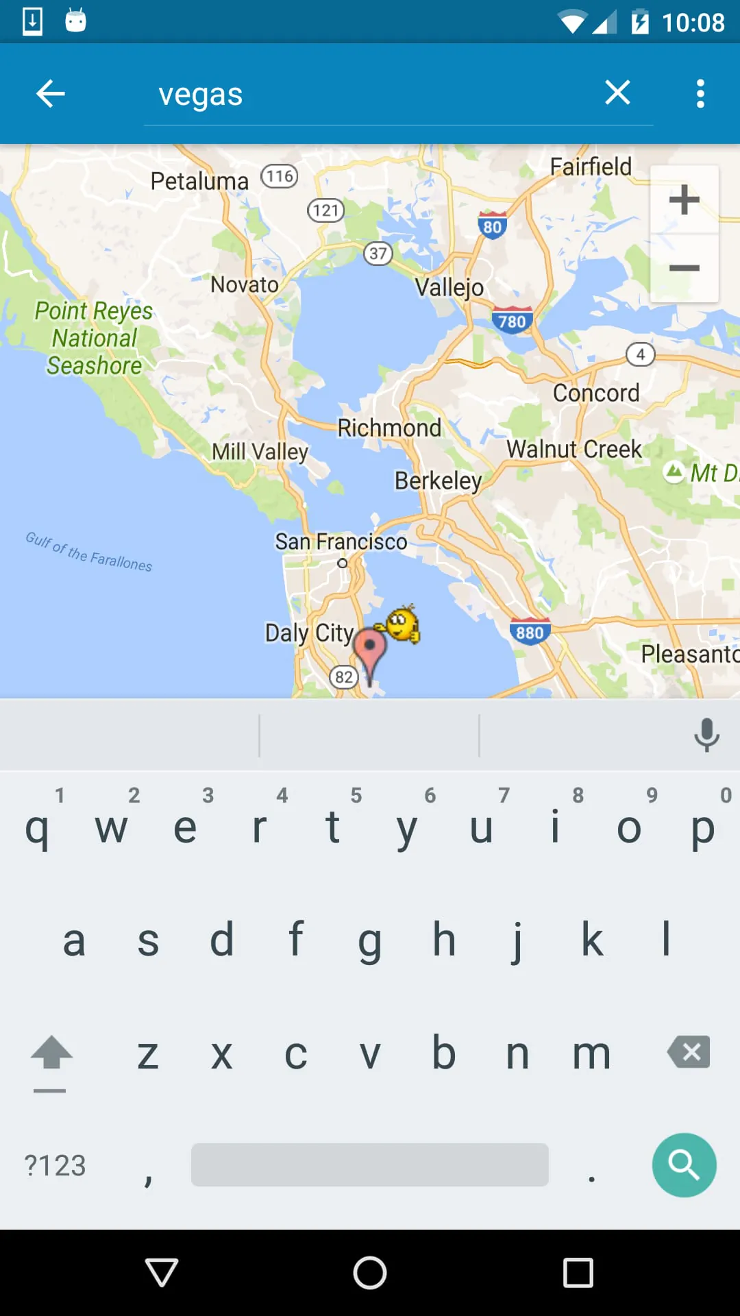 Fake GPS location