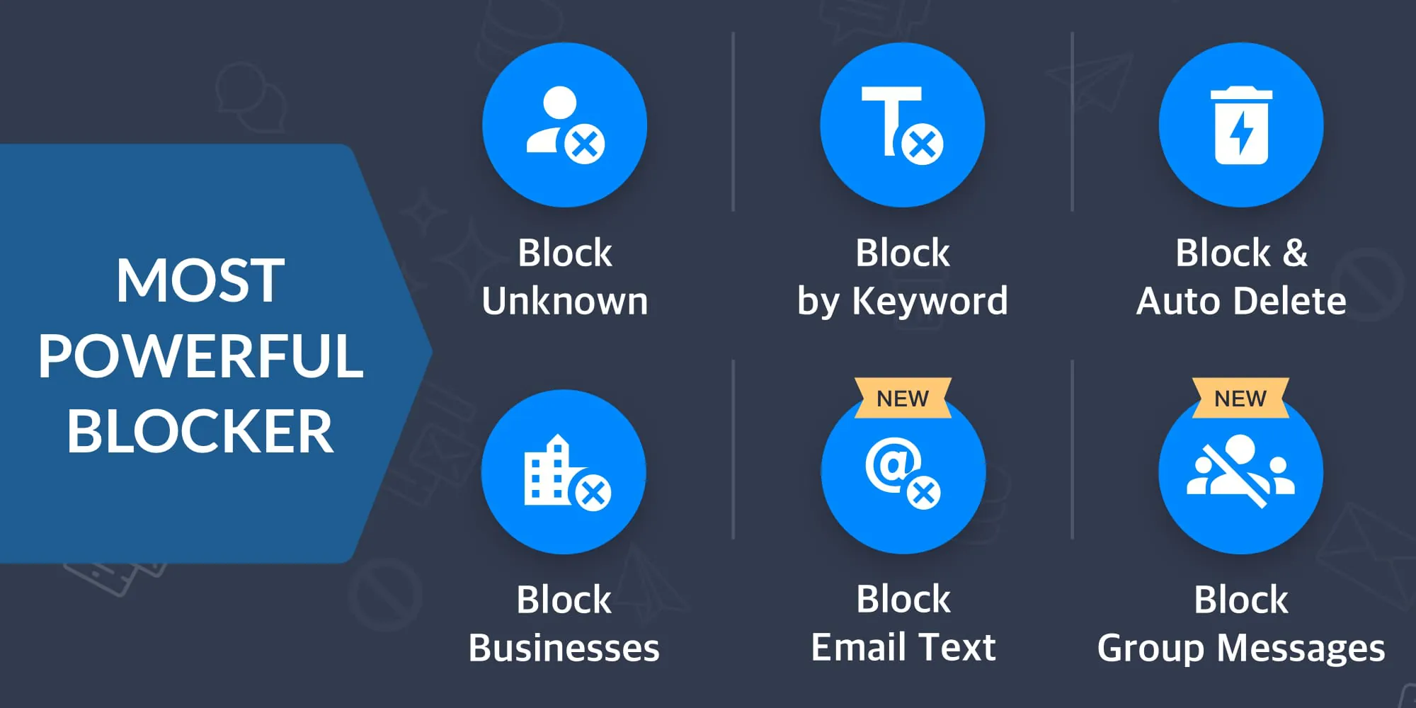 Mezo - Spam Blocker, SMS Block