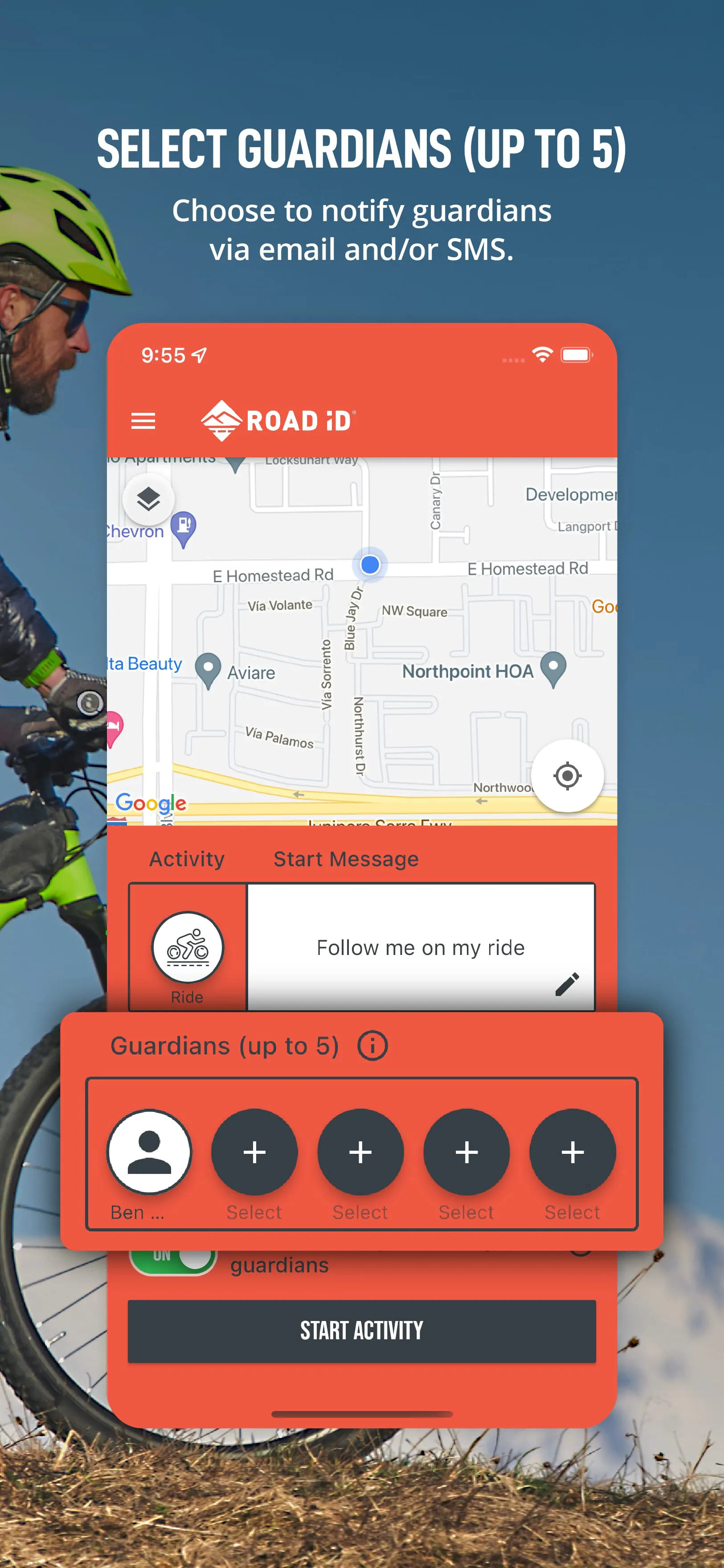 ROAD iD: Run + Ride Safety