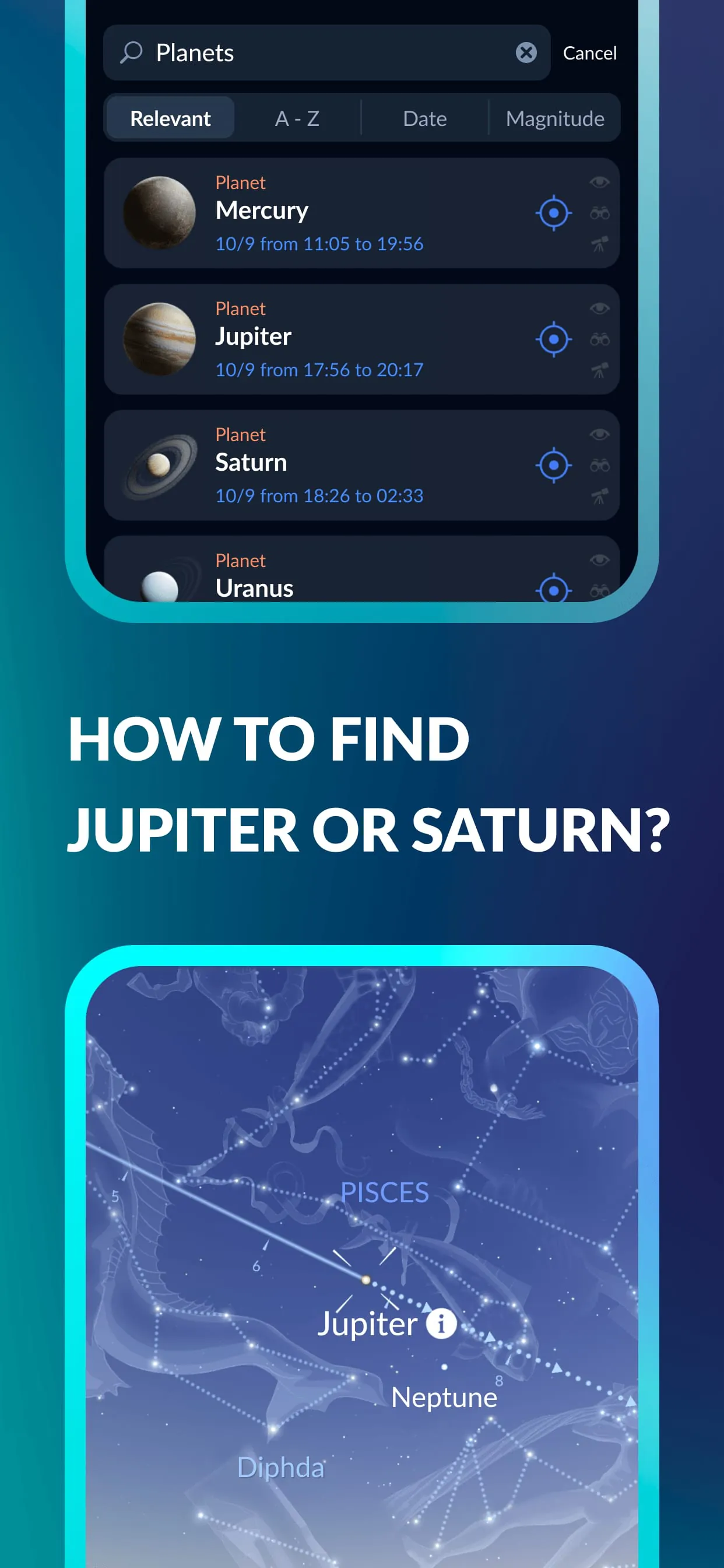 Sky Tonight - Star Gazer Guide