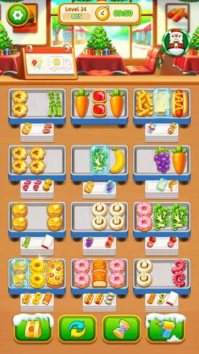 Grill Sort - Food Sort Games