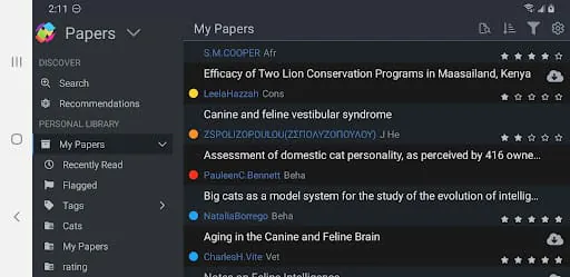 Papers by ReadCube