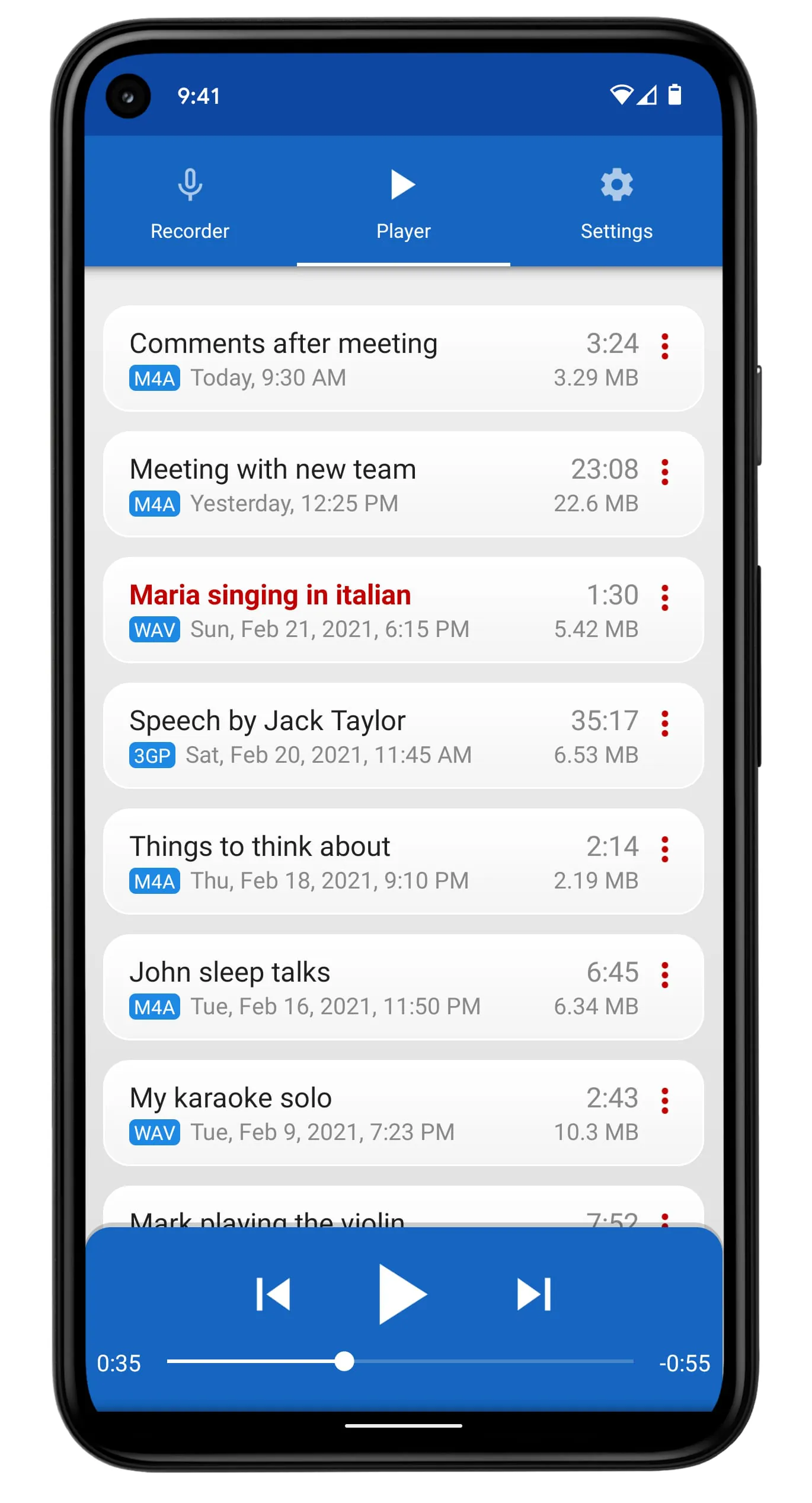 Voice Recorder