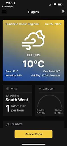 Higgins Weather