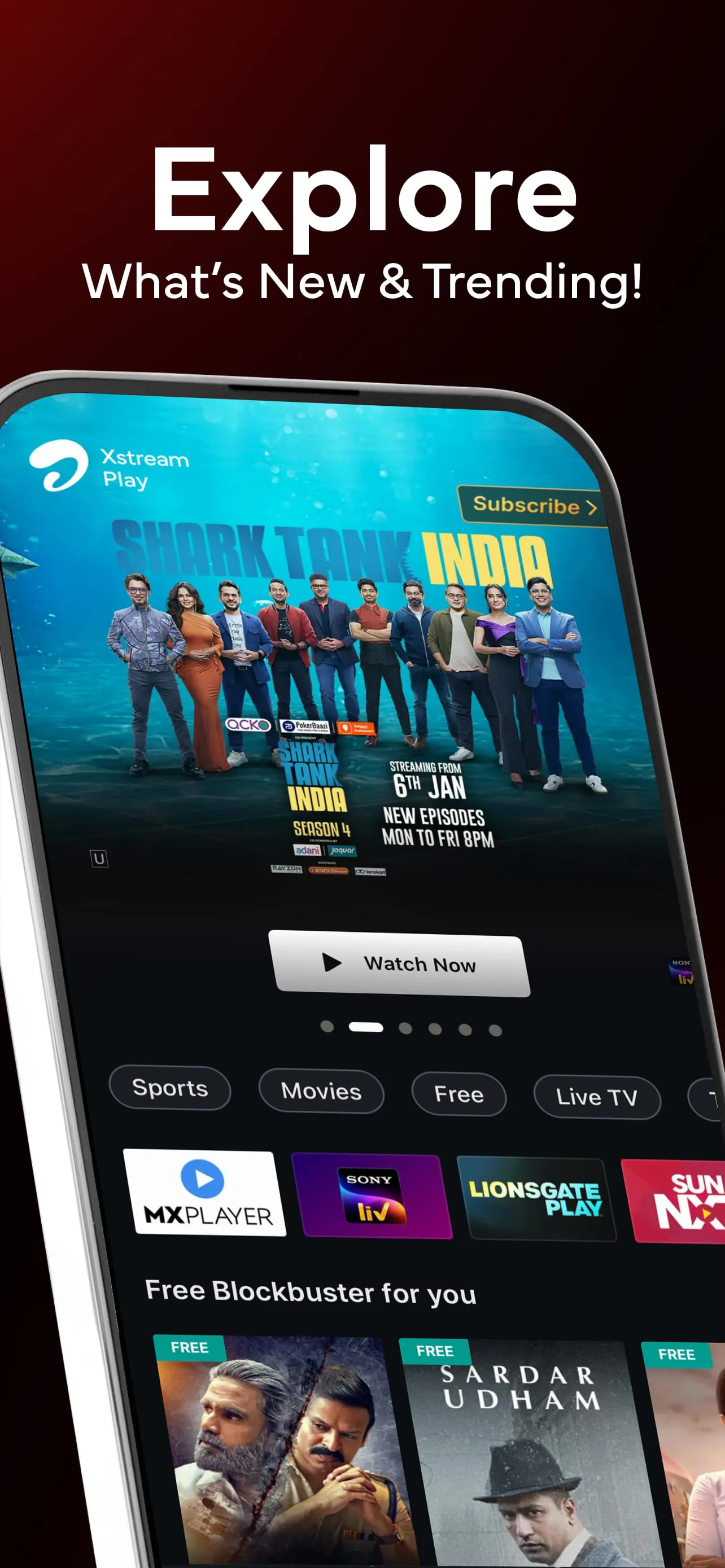 Airtel Xstream Play: 23+ OTTs