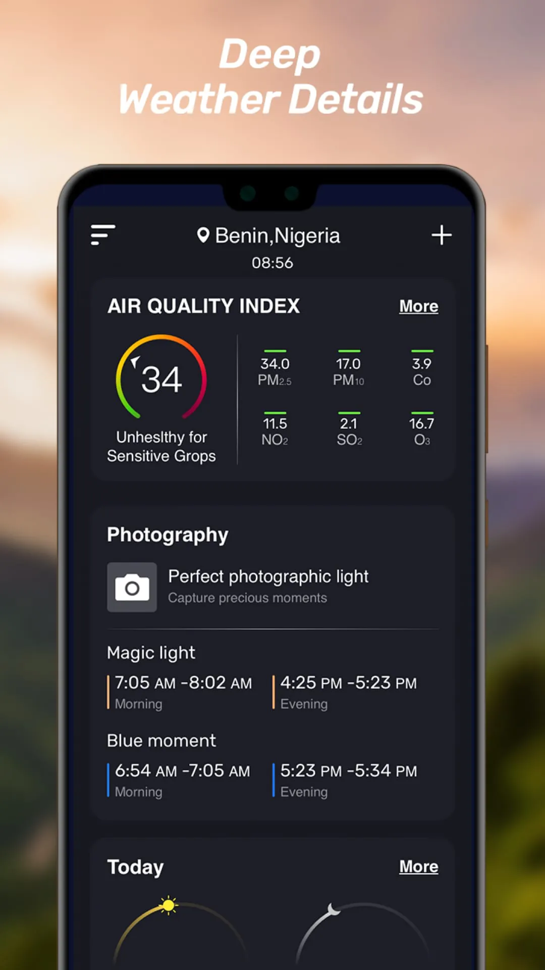 Local Weather Forecast -Widget