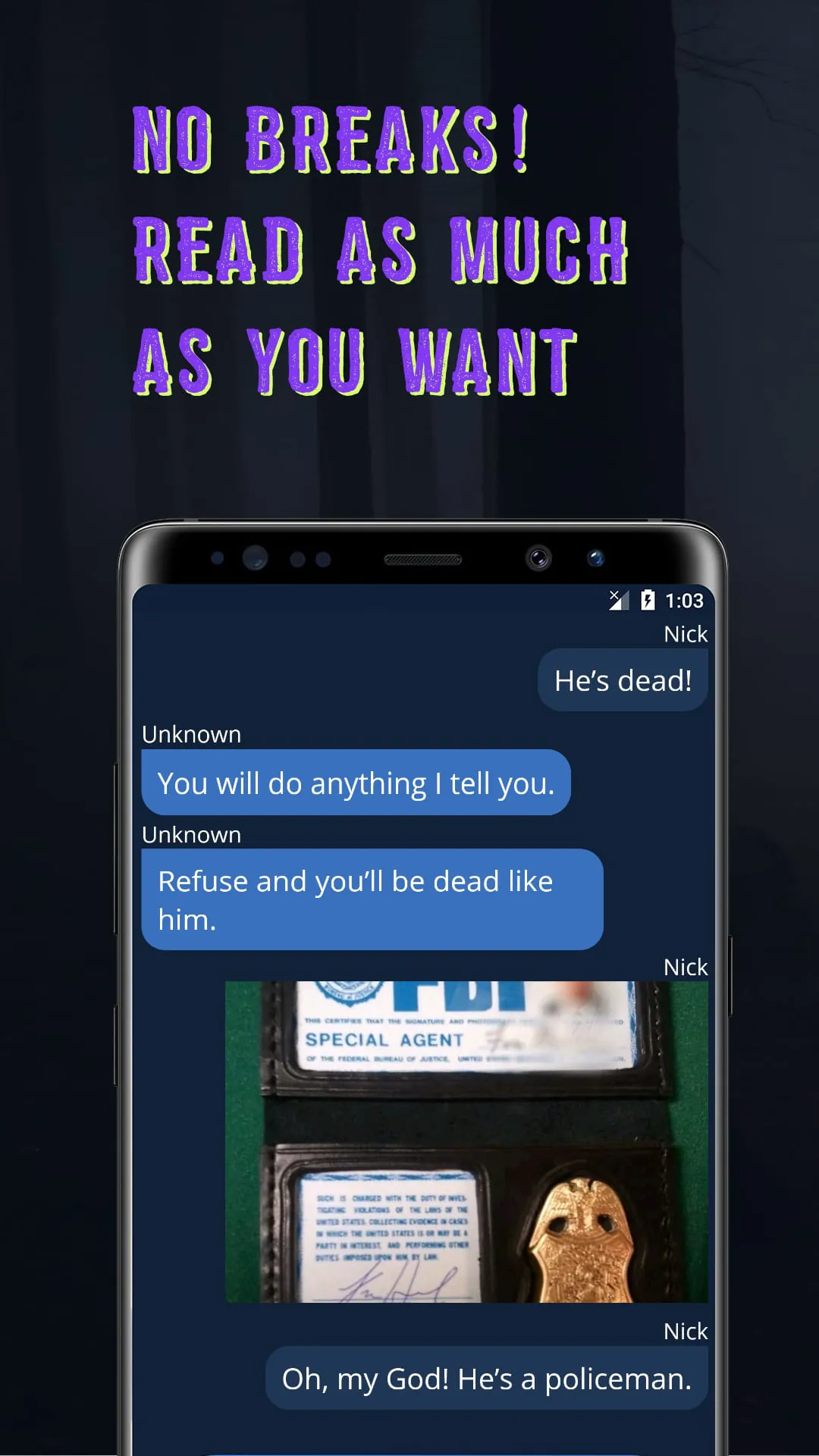Scary Chat Stories - Addicted