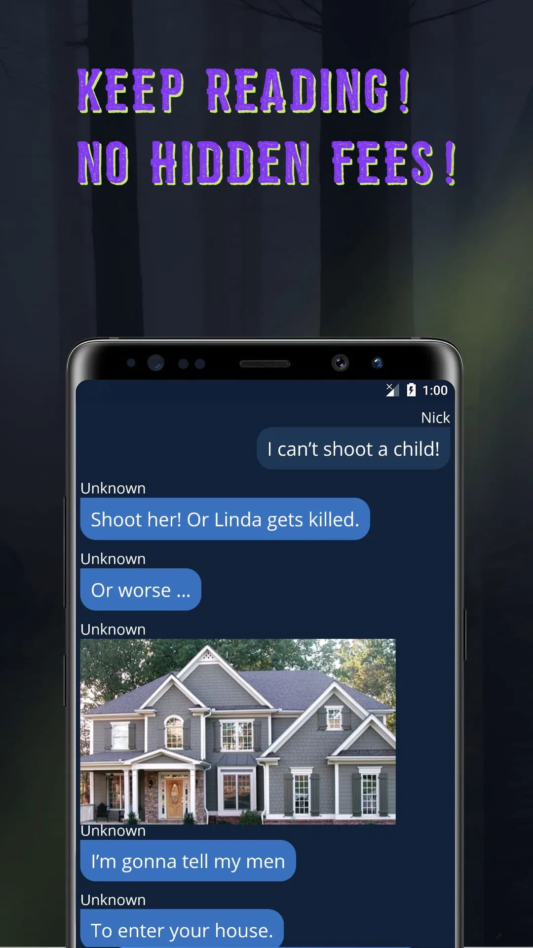 Scary Chat Stories - Addicted