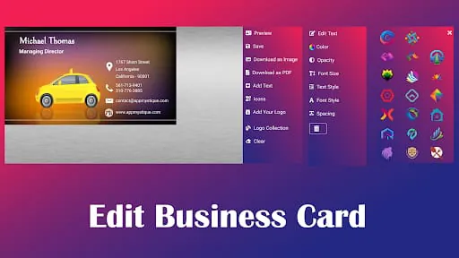 Business Card Maker
