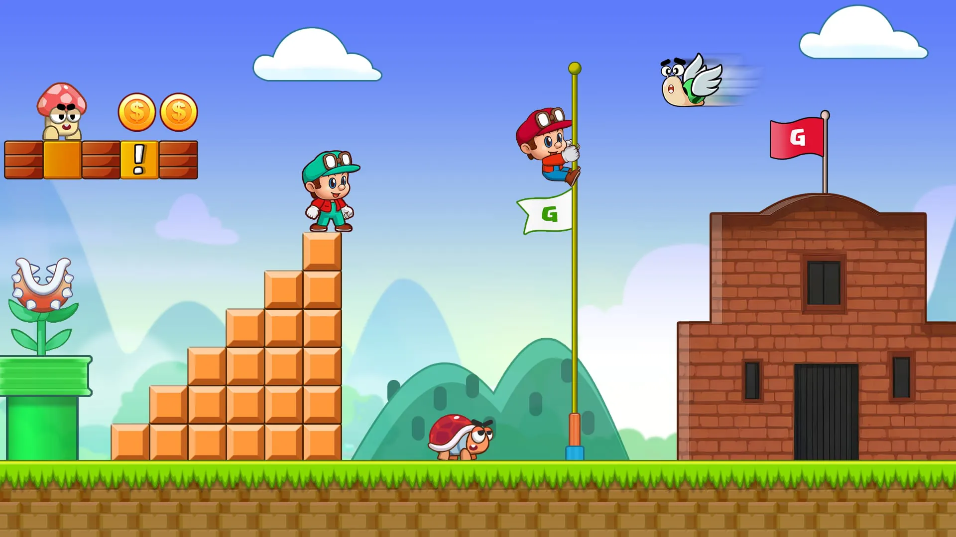 Super Gino Bros - Jump & Run
