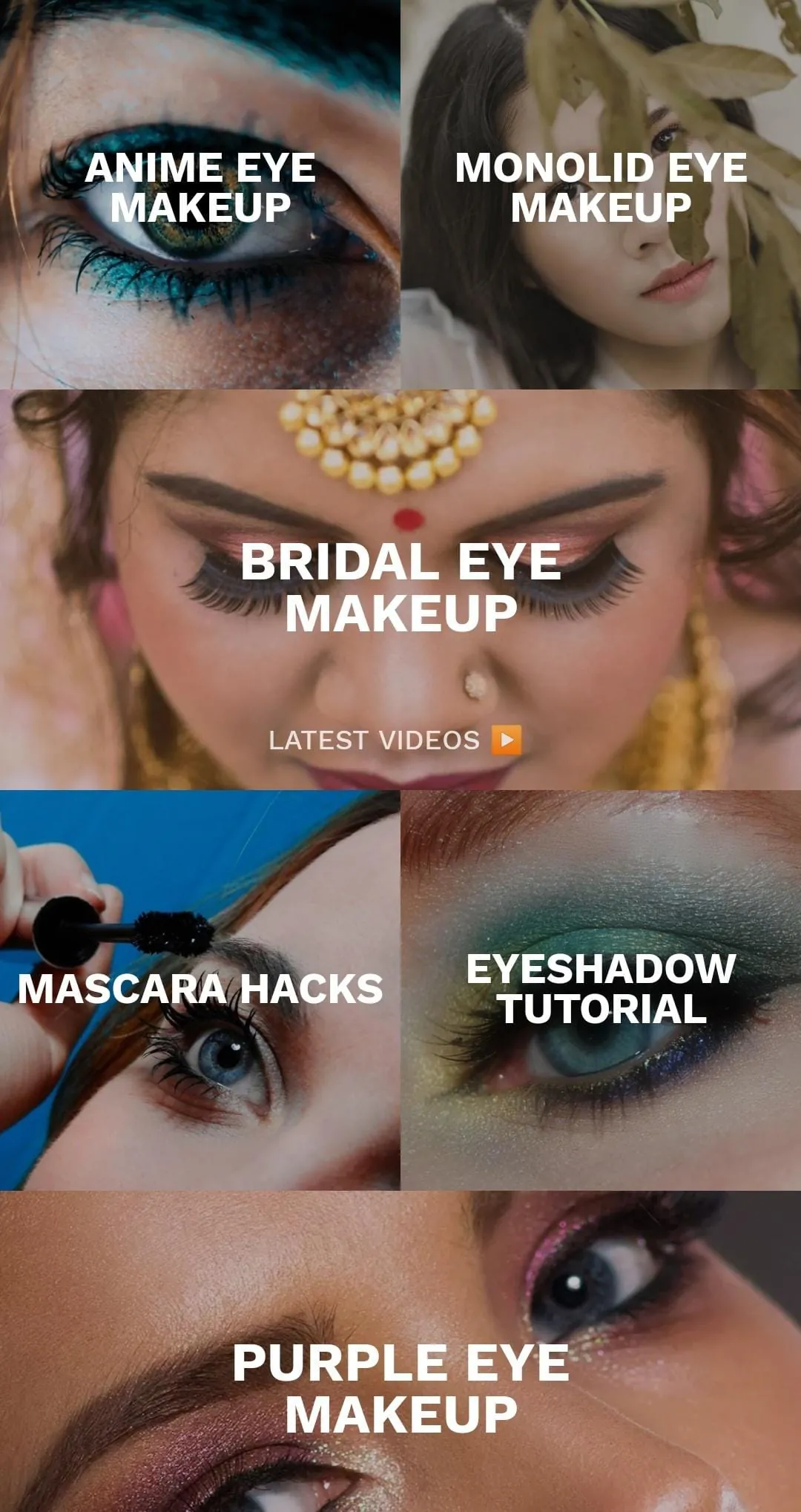 Eye makeup tutorials - Artist