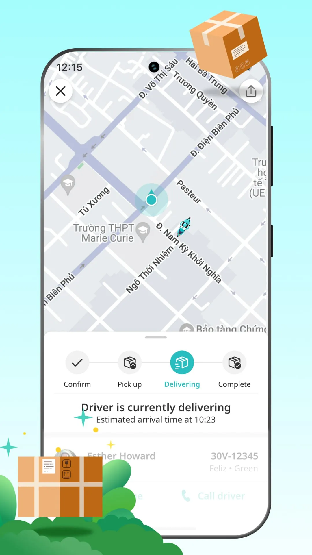 Xanh SM: Book EV rides