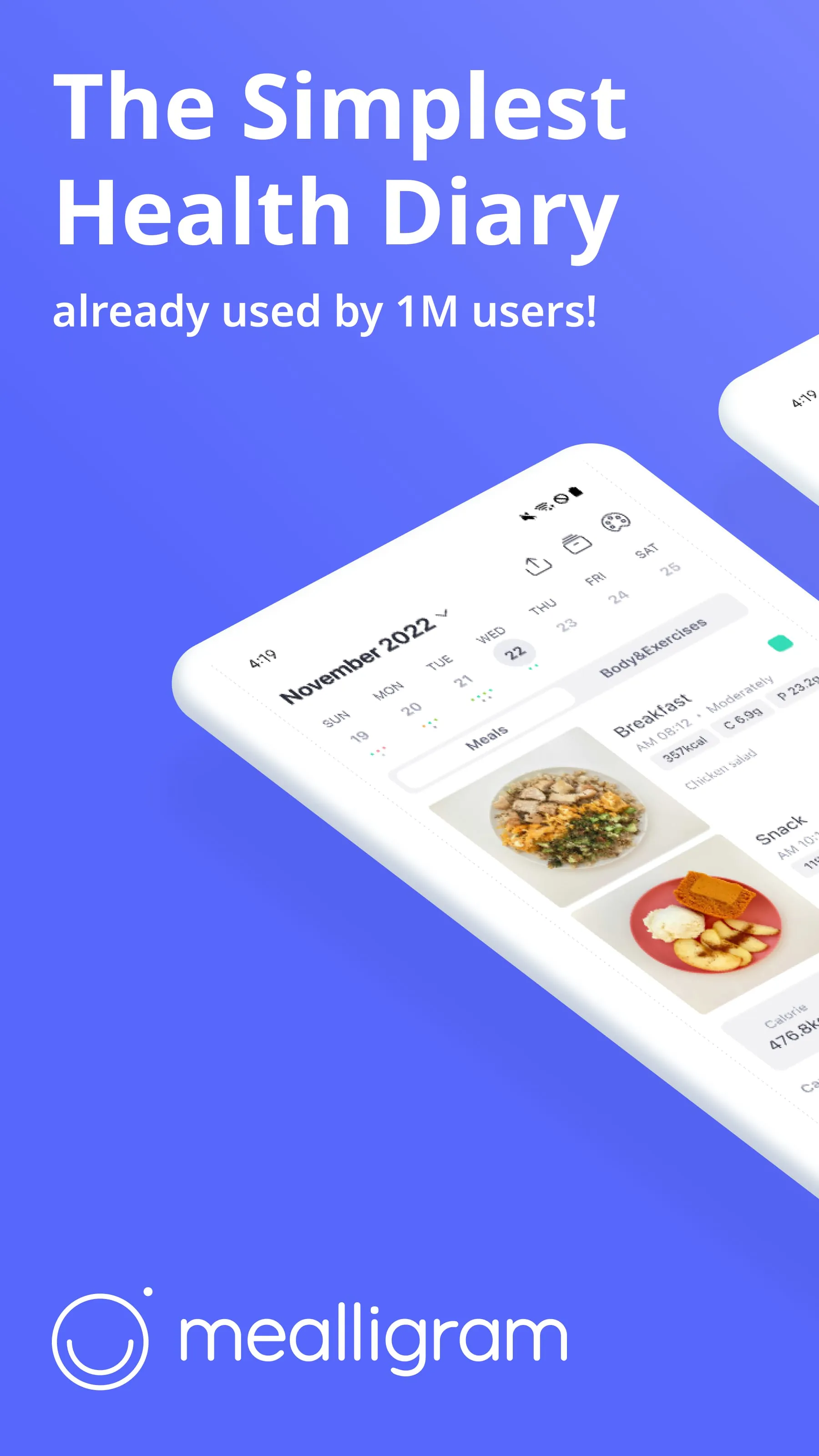 Mealligram - my health journal