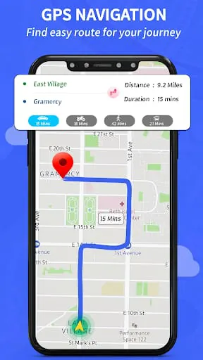 GPS Navigation-Maps Directions