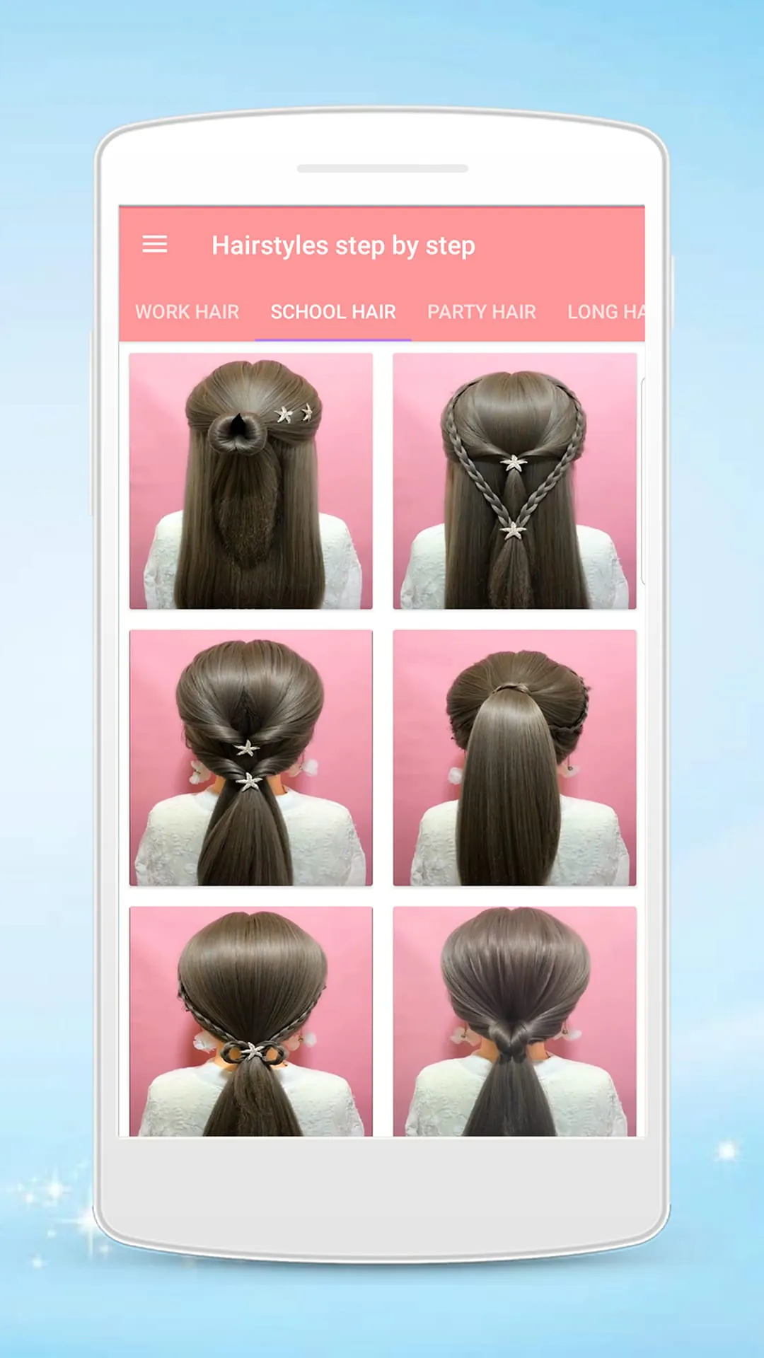 Hairstyles step by step