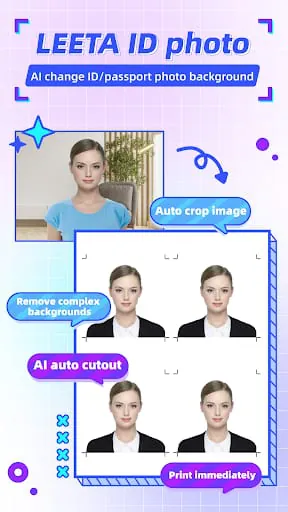 LEETA ID Photo-passport photo