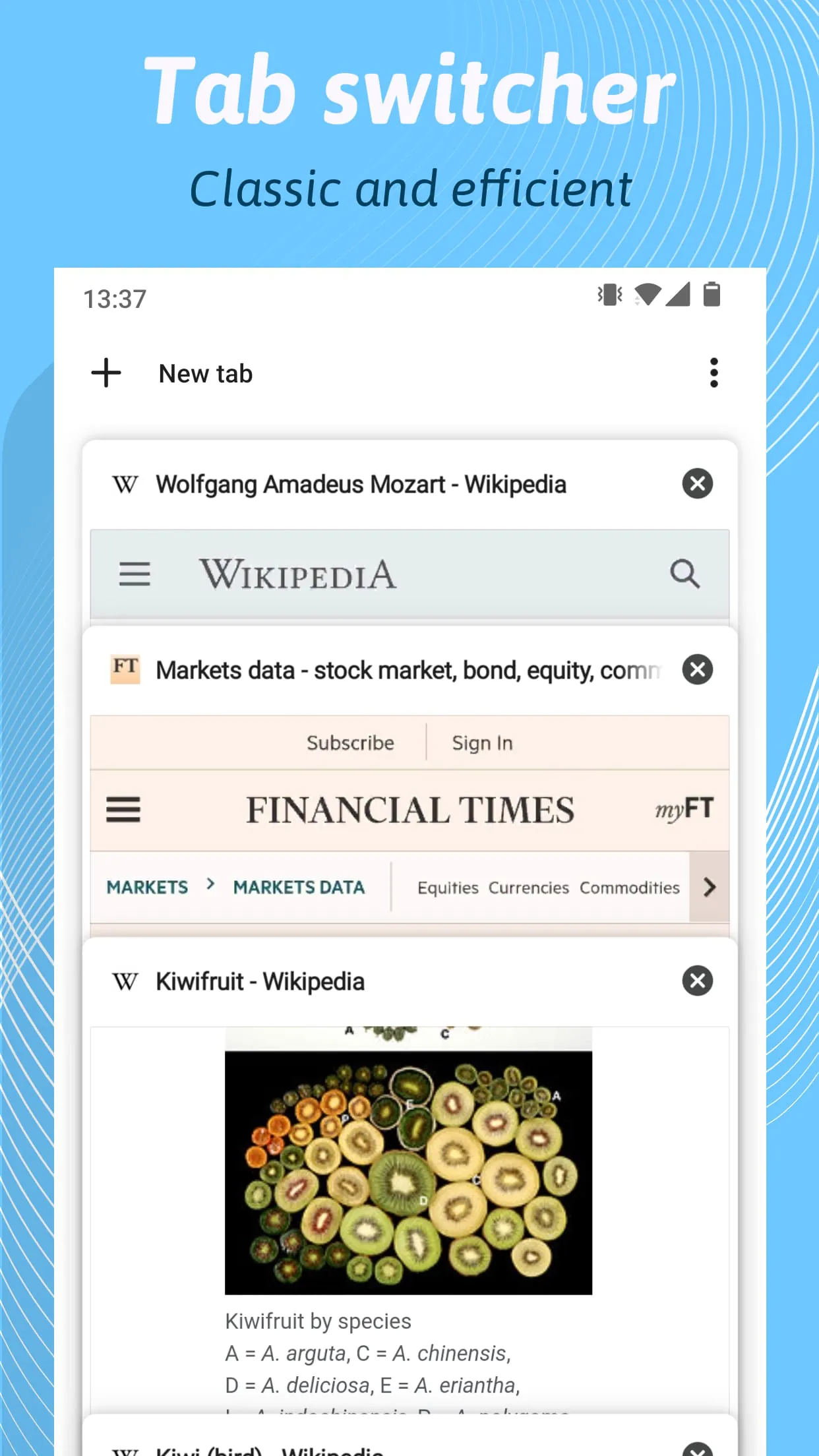 Kiwi Browser - Fast & Quiet