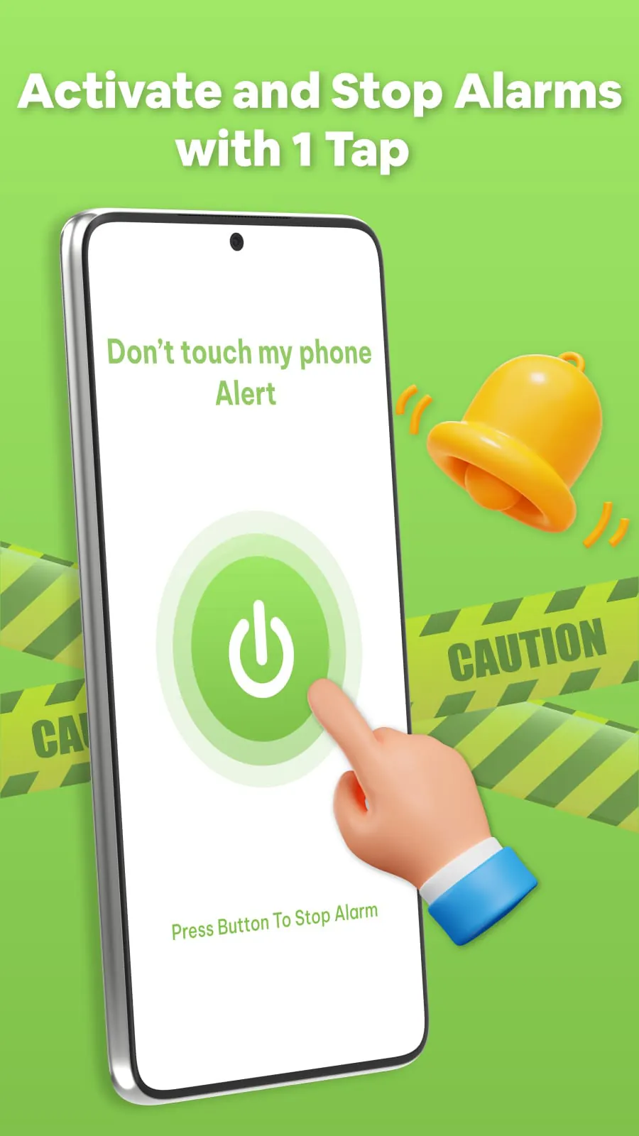 Don't Touch My Phone: Alarm