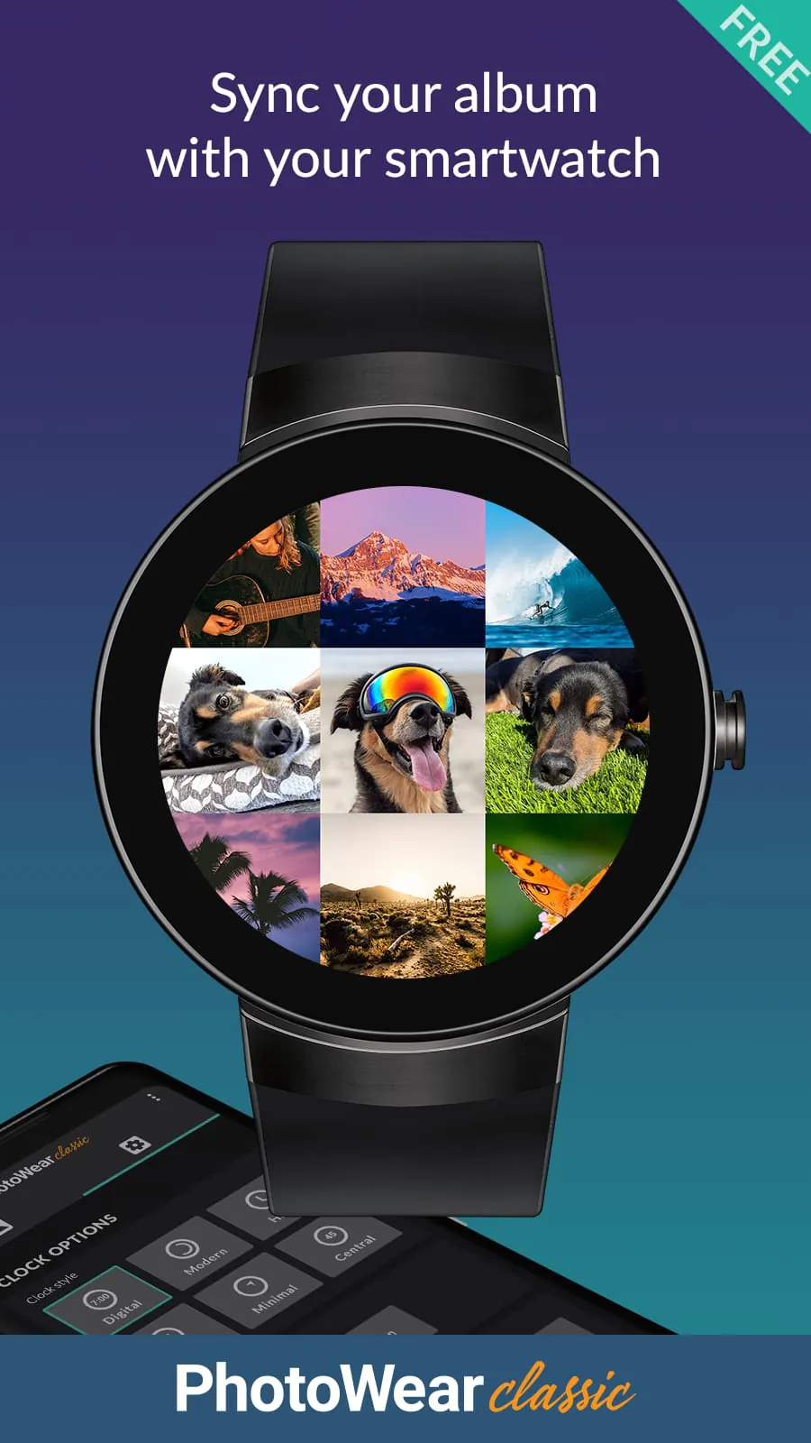 PhotoWear Classic Watch Face