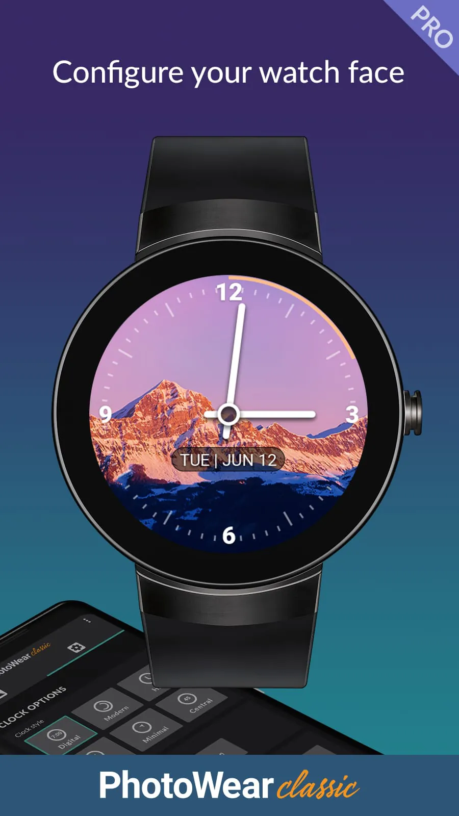PhotoWear Classic Watch Face