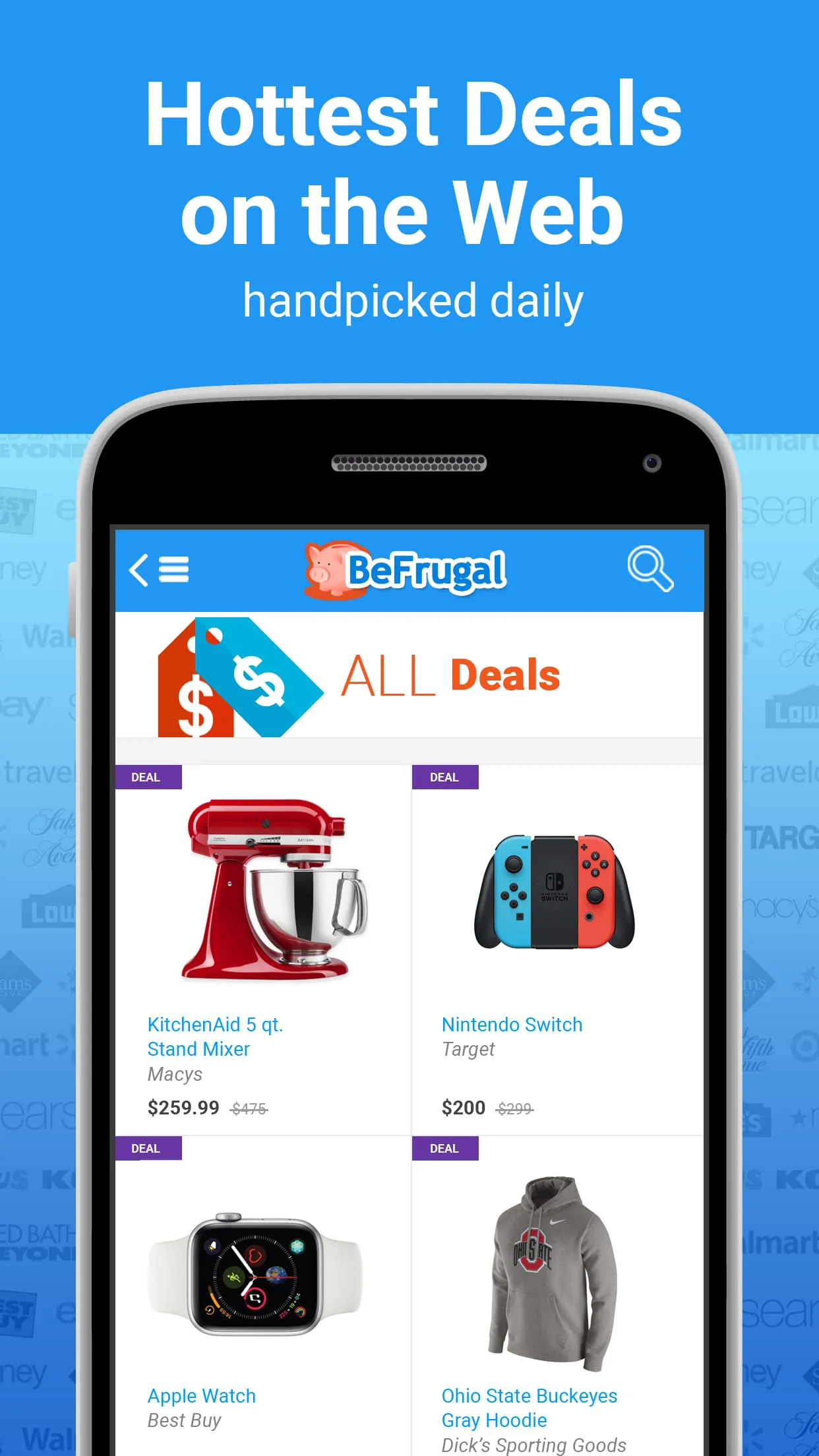 BeFrugal Cash Back & Coupons