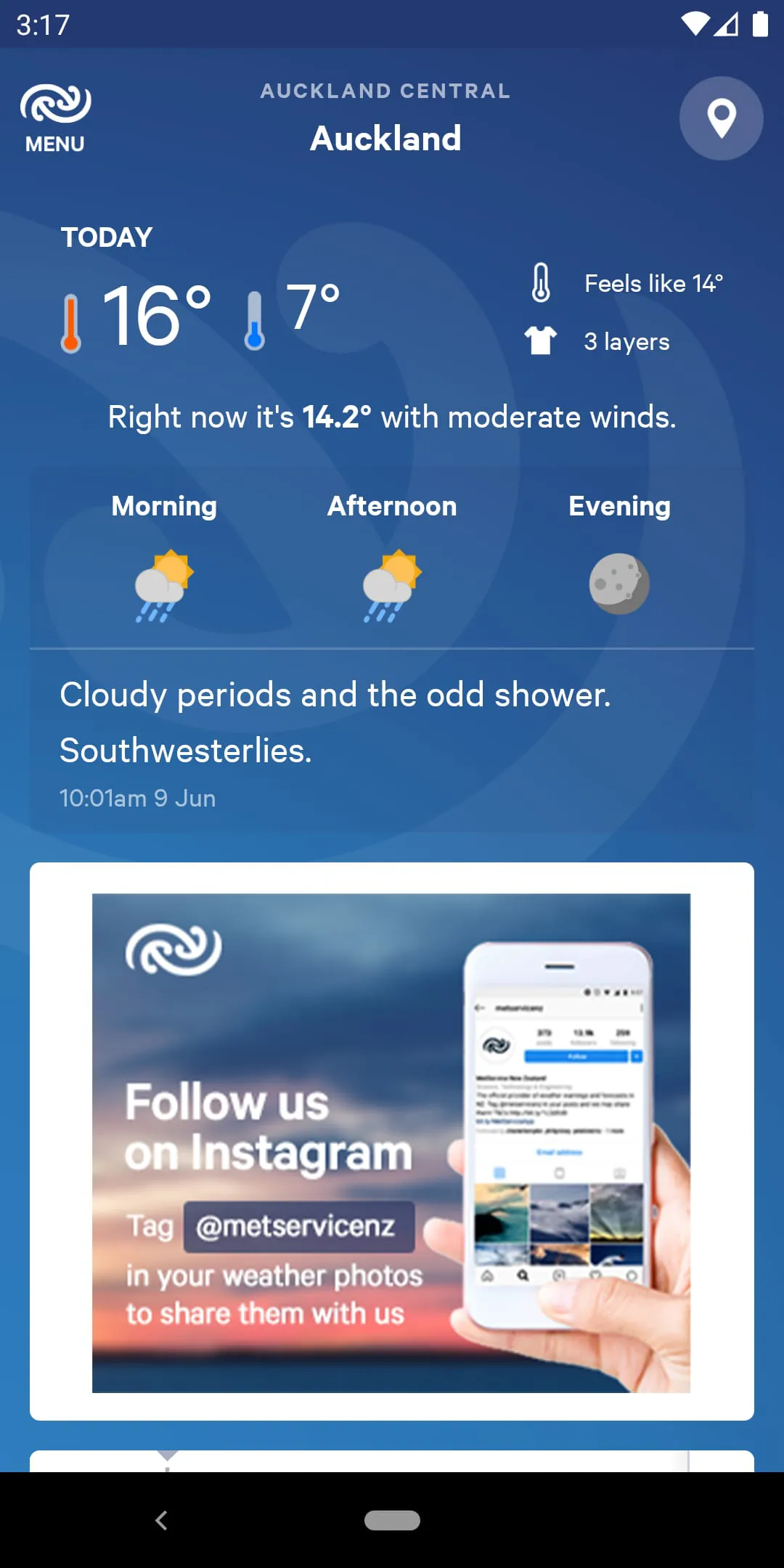 MetService NZ Weather
