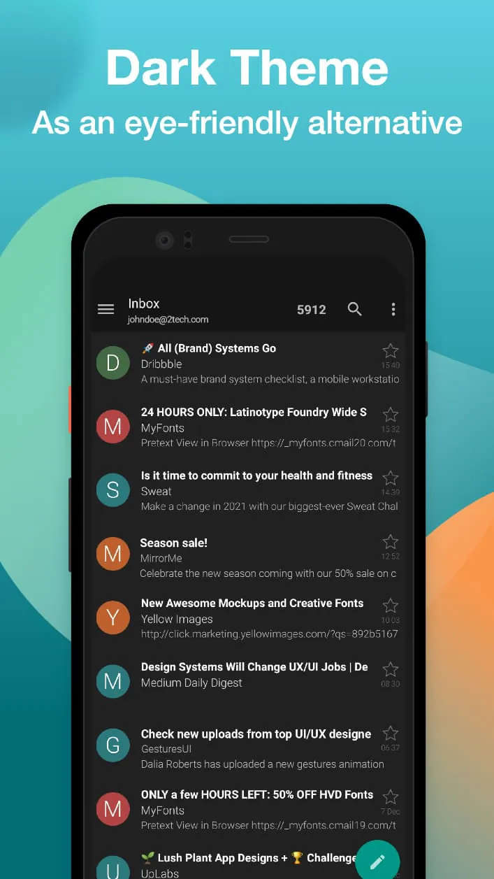 Email Aqua Mail - Fast, Secure
