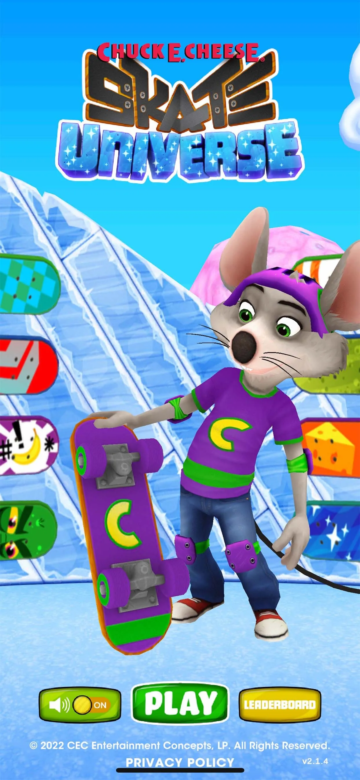 Chuck E.'s Skate Universe