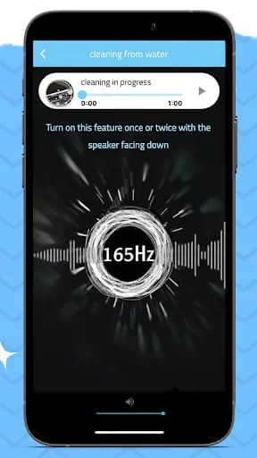 Clear phone sound - 165 Hz