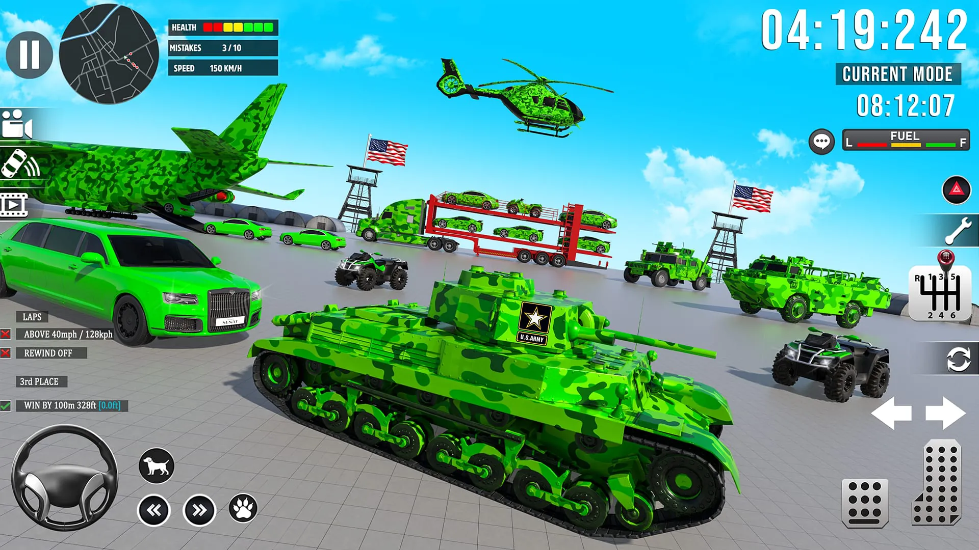 Army Vehicle:Truck Transporter