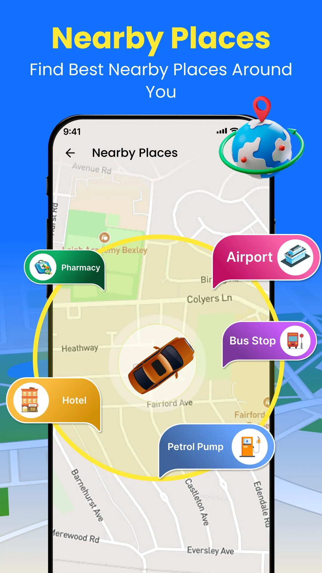 GPS Earth Maps Live Navigation